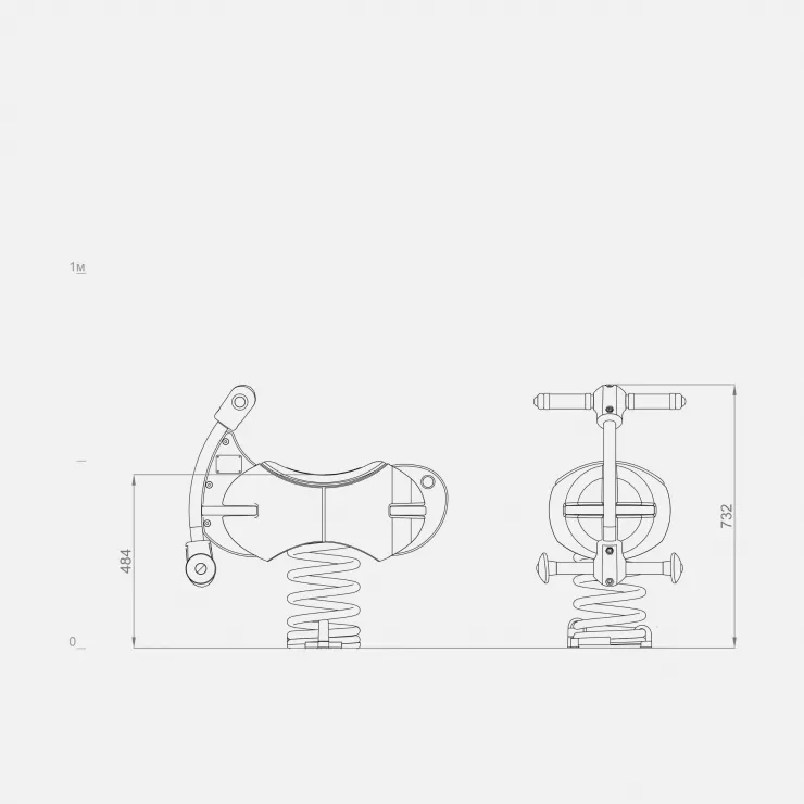 Качалка на пружине от TERRACON