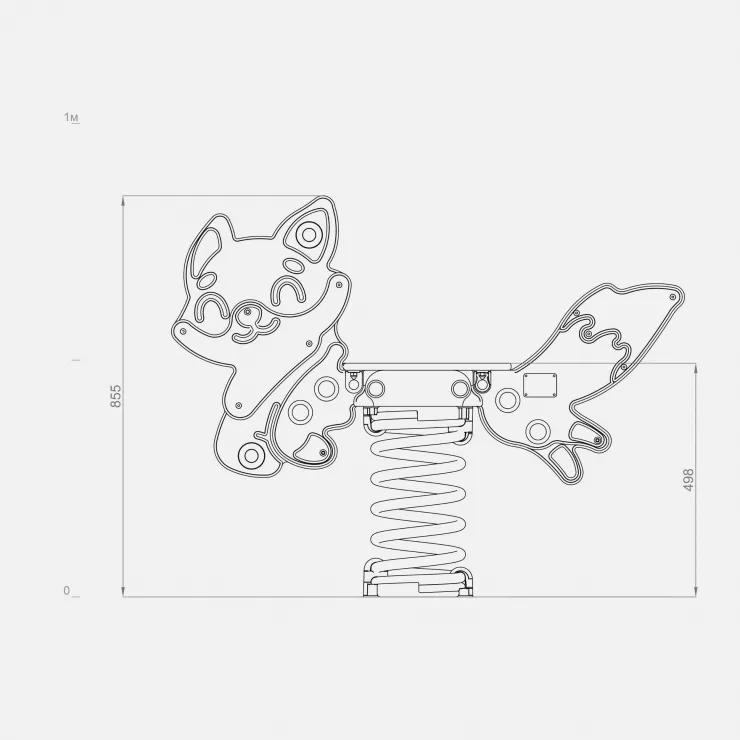 Качалка на пружине от TERRACON