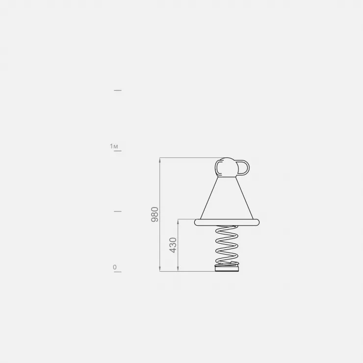 Качалка на пружине от TERRACON