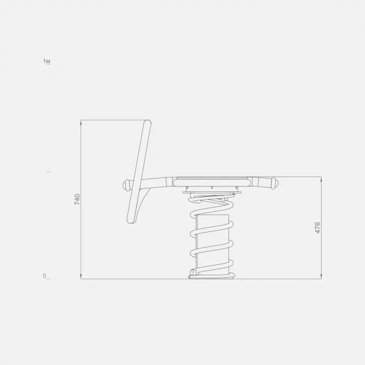 Качалка на пружине от TERRACON