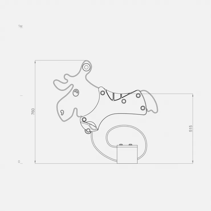 Качалка на пружине от TERRACON