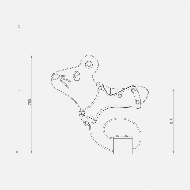 Качалка на пружине от TERRACON