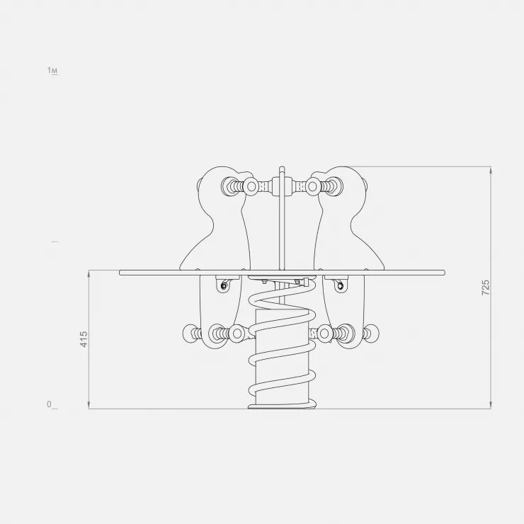Качалка на пружине от TERRACON