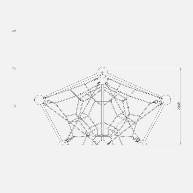 Канатная конструкция от TERRACON