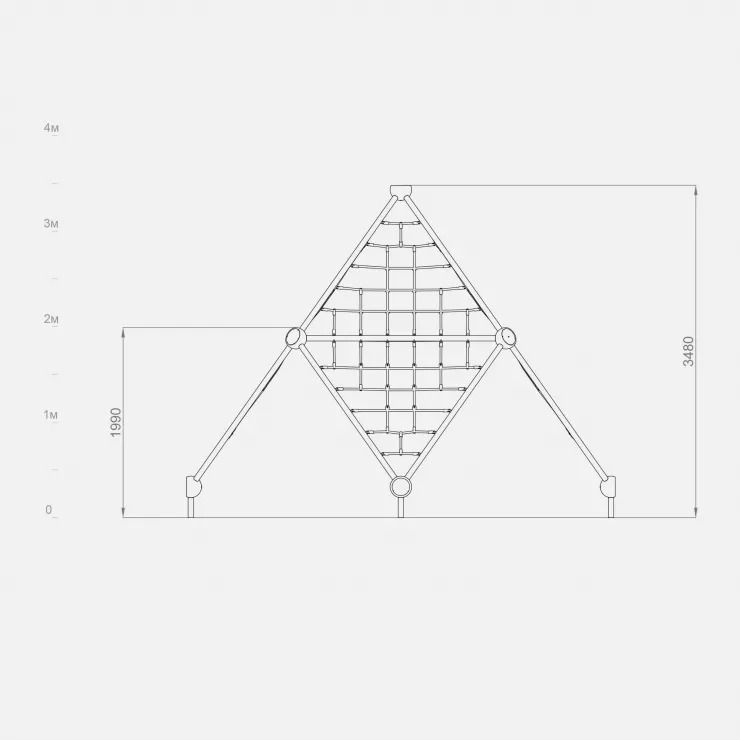 Канатная конструкция от TERRACON