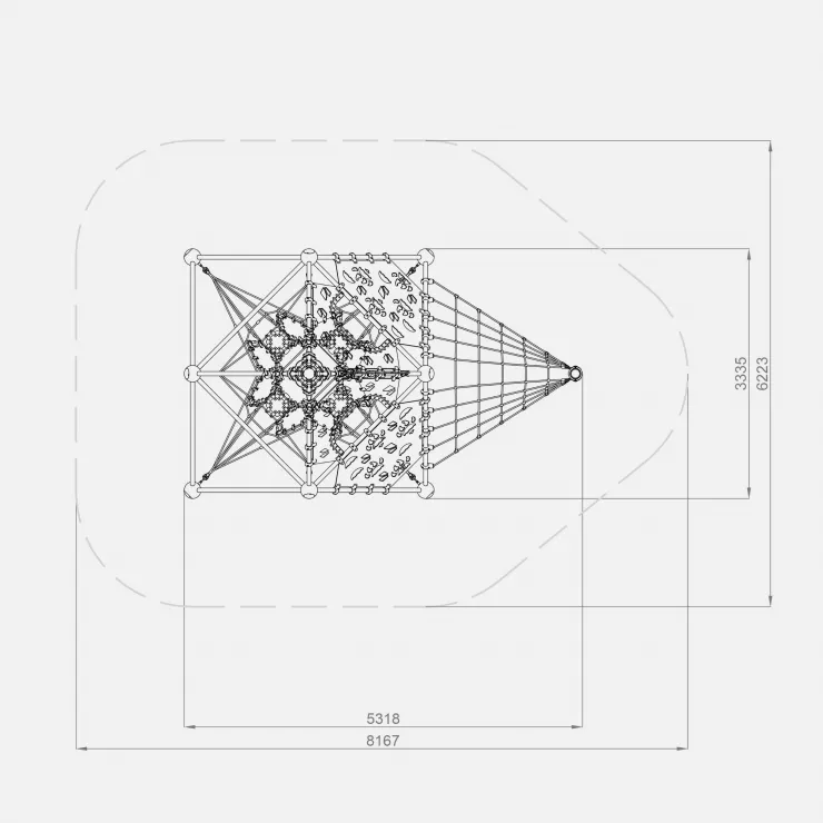 Канатная конструкция от TERRACON