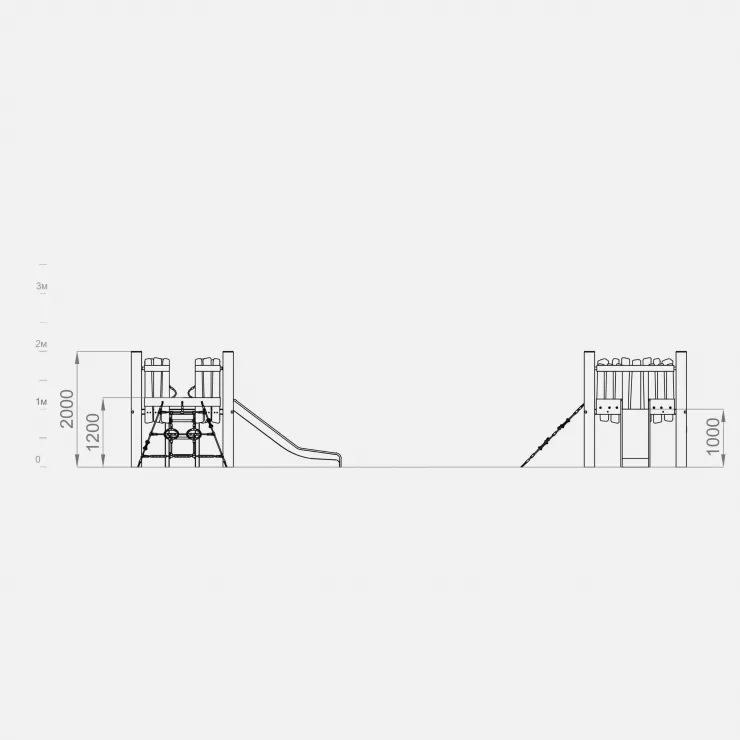 Детский игровой комплекс от TERRACON