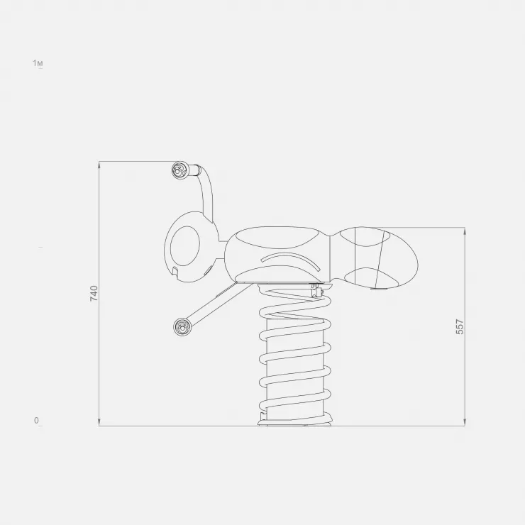 Качалка серии Legno от TERRACON
