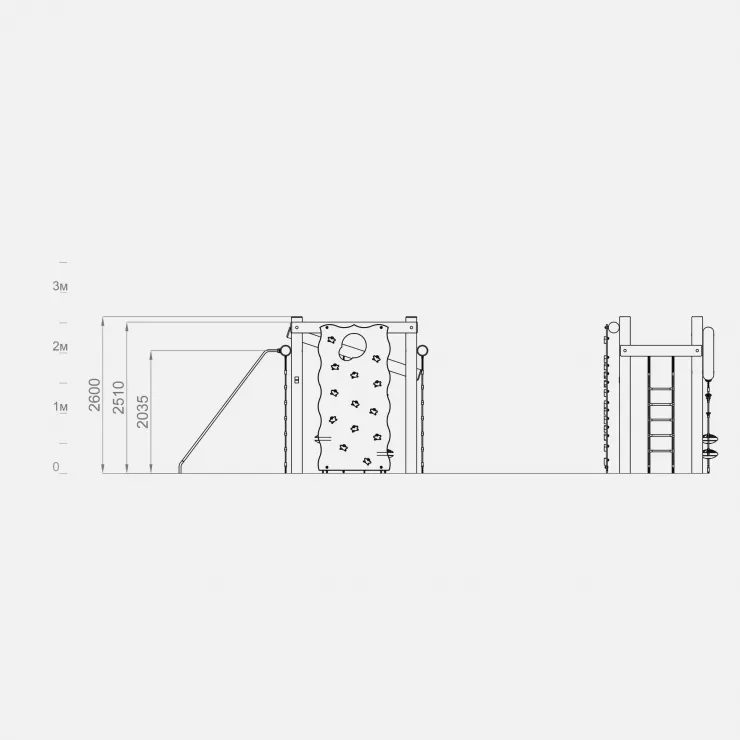 Детский спортивный комплекс от TERRACON